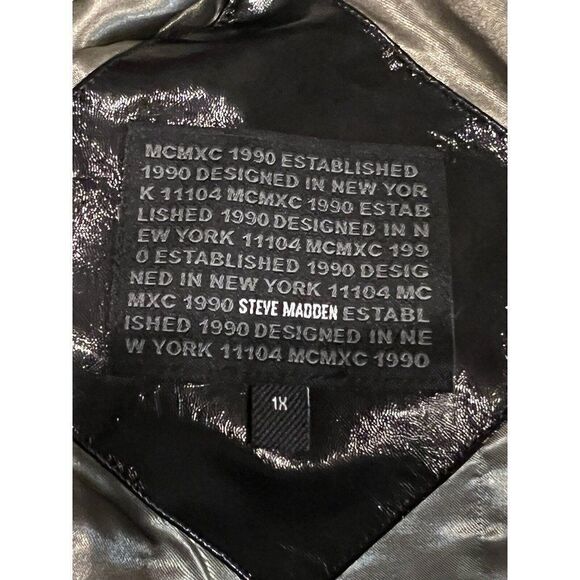 Steve Madden Juniors Belted Shirt Jacket Moss Green Plus Size 1X New - Picture 6 of 9